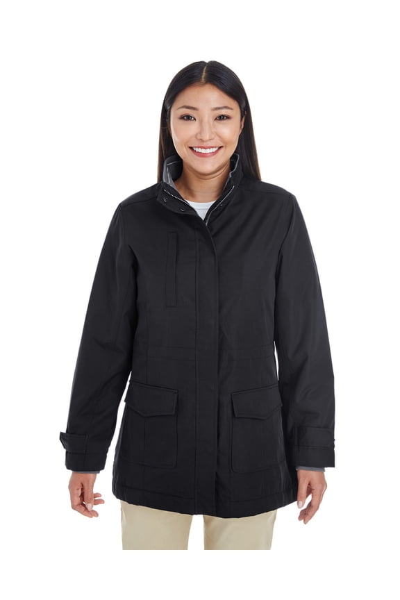 LADIES' HARTFROD ALL-SEASON HIP-LENGTH CLUB JACKET BLACK M