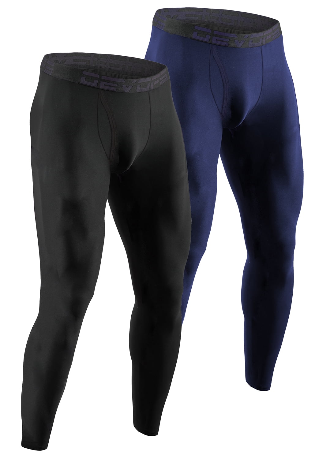 DevOps DEVOPS Boys UPF 50+ compression Tights Sport Leggings Baselayer Pants  (Medium, BlackcharcoalNavy)
