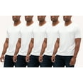 thumbnail image 1 of DEVOPS 5 Pack Men's UPF 50+ Sun Protection Moisture Wicking Dry-Fit Short Sleeve Workout T-Shirts (X-Large, White/White/White/White/White), 1 of 7