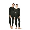 thumbnail image 1 of DEVOPS Boys and Girls Thermal Underwear Long Johns Set with Fleece Lined (Large, Black), 1 of 4