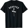 thumbnail image 1 of DEVOTEE - White Design T-Shirt Men women T-shirt black, gift. Sizes: S, M,L, XL, 2XL, 3XL, 4XL, 1 of 4