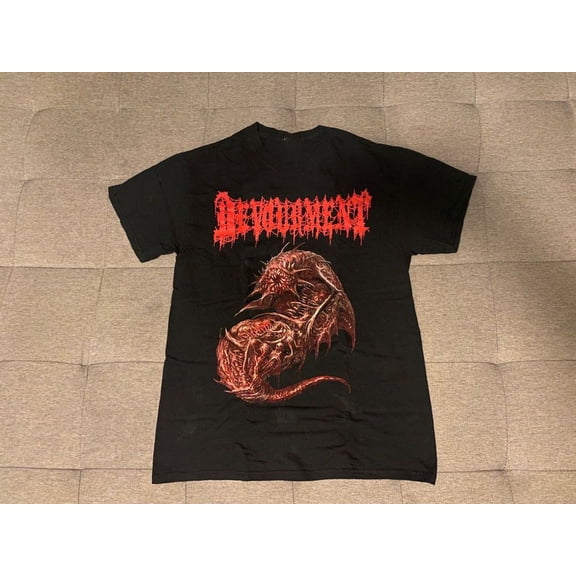 DEVOURMENT Asia Tour T-Shirt Short Sleeve Black Cotton S to 2345XL