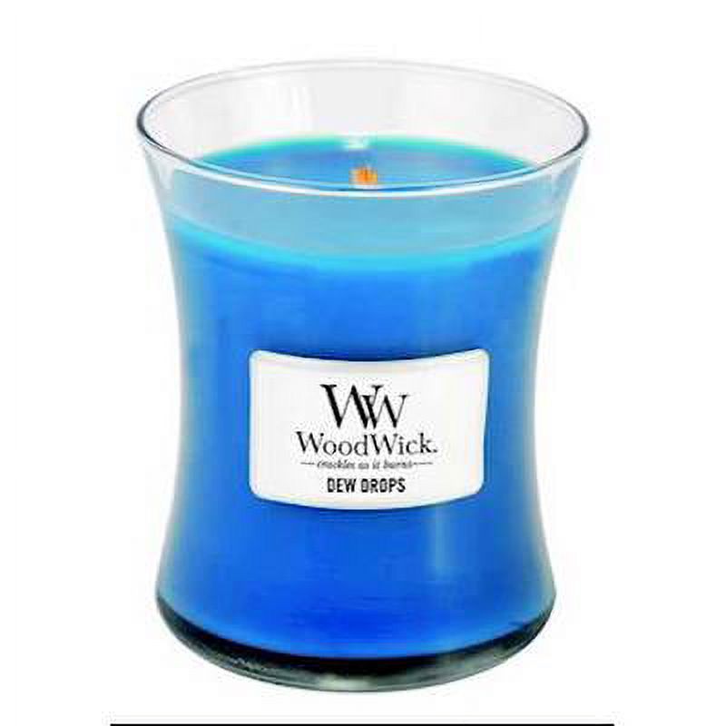 DEW DROPS WoodWick 10oz Scented Jar Candle