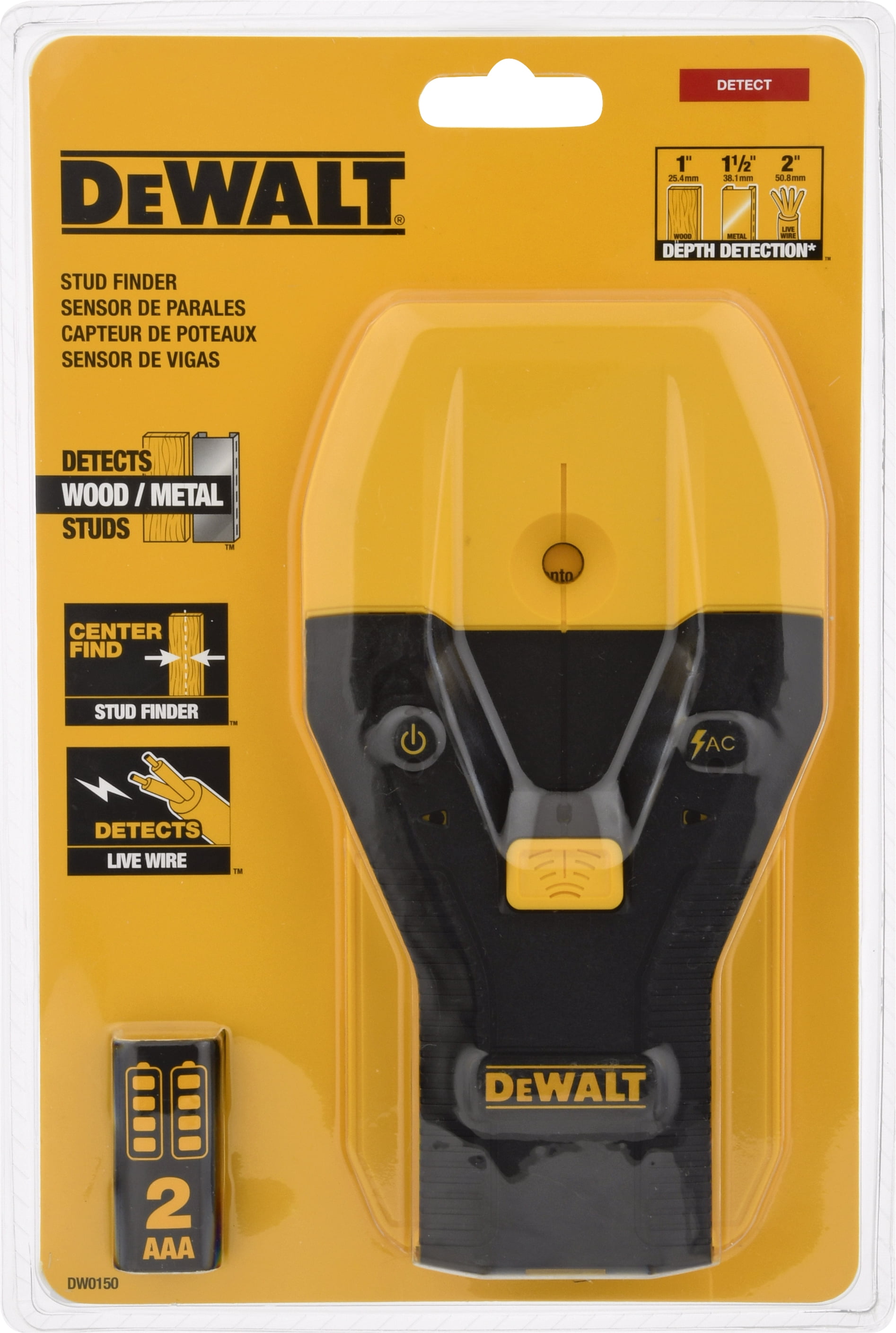 DEWALT Stud Finder, 4”, Locate Framing Studs Efficiently, 57 OFF