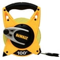 thumbnail image 1 of DEWALT 100 ft. L x 0.75" W Fiberglass Long Tape Measure Black/Yellow 1 pk, 1 of 4