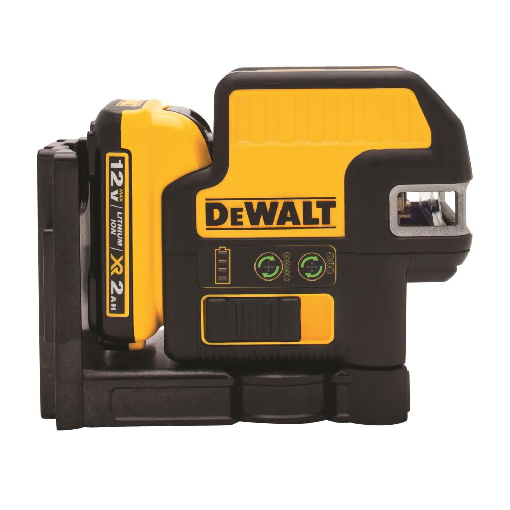 DEWALT 12V MAX Line Laser, 5 Spot + Cross Line, Green (DW0825LG)