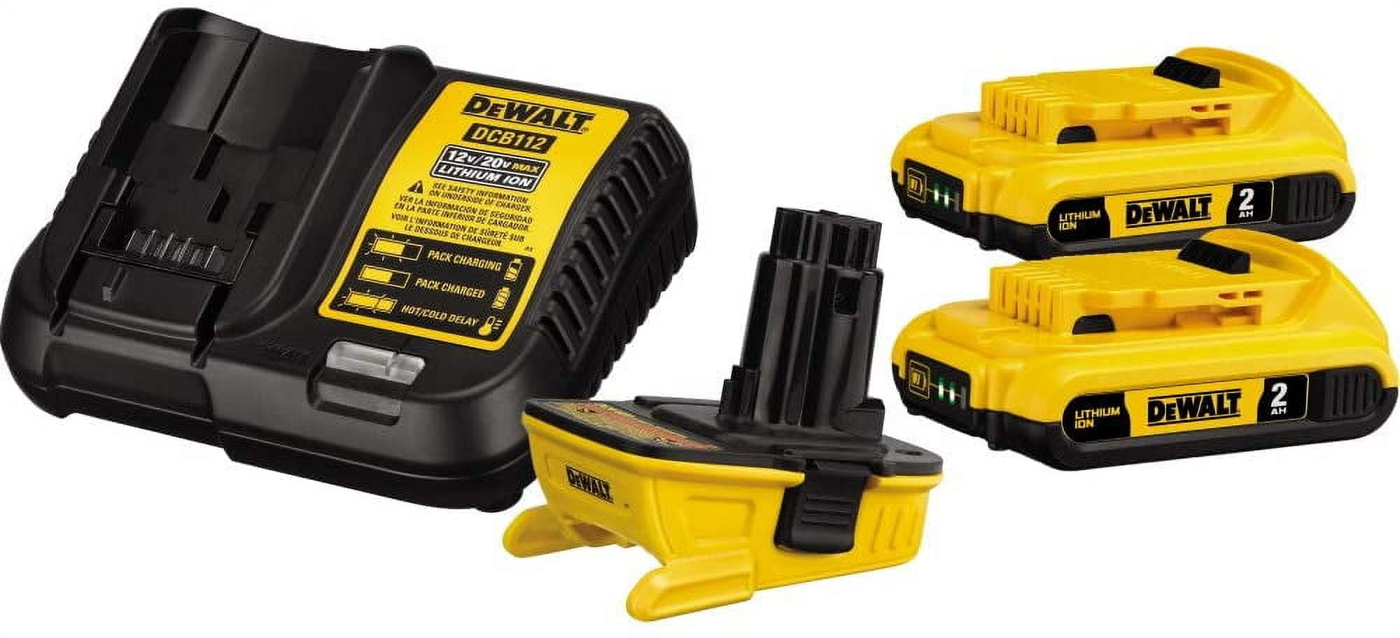 DEWALT 18V to 20V Battery Adapter Kit (DCA2203C)