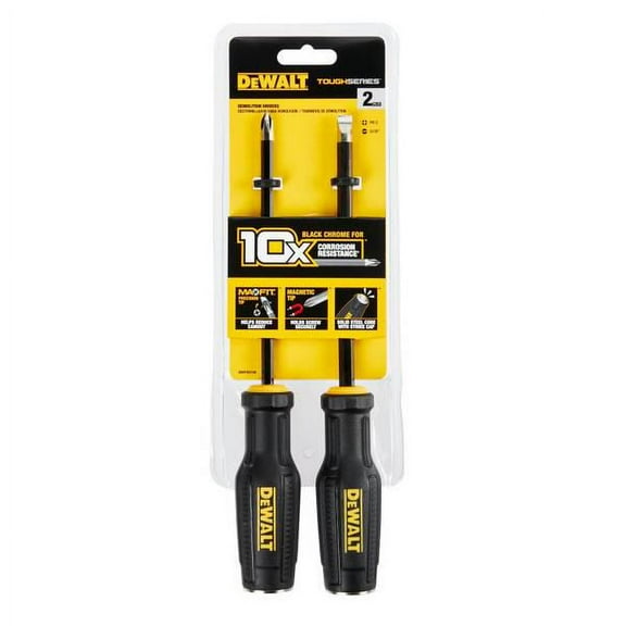 DeWalt DWHT65100 TOUGHSERIES 2-Pc. Demo Screwdriver Set - Quantity 1