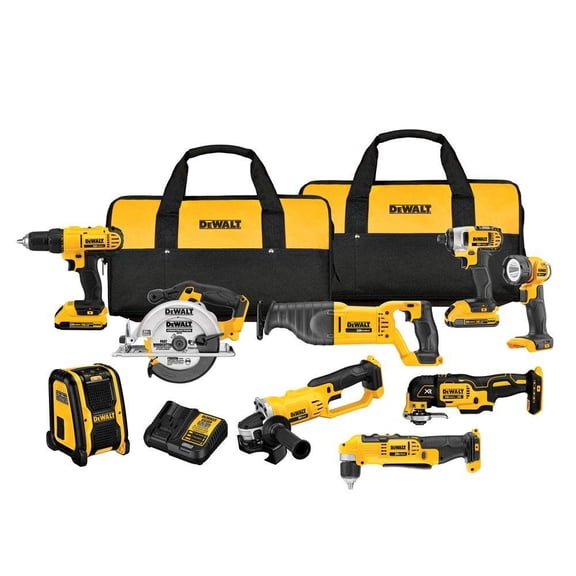 DEWALT DCK940D2 20-Volt Max Lithium-Ion Cordless Combo Kit (9-Tool)