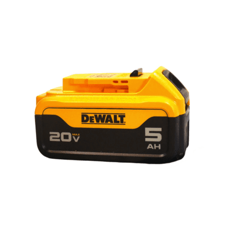 DEWALT 20V MAX 5.0Ah Lithium-Ion Battery Pack (DCB205)  Extended Runtime, 3-LED Fuel Gauge, Lightweight Design