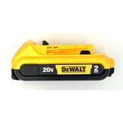 DEWALT 20V MAX 2.0Ah Lithium-Ion Battery Pack DCB203   Compact Design, LED Fuel Gauge, Lightweight Power