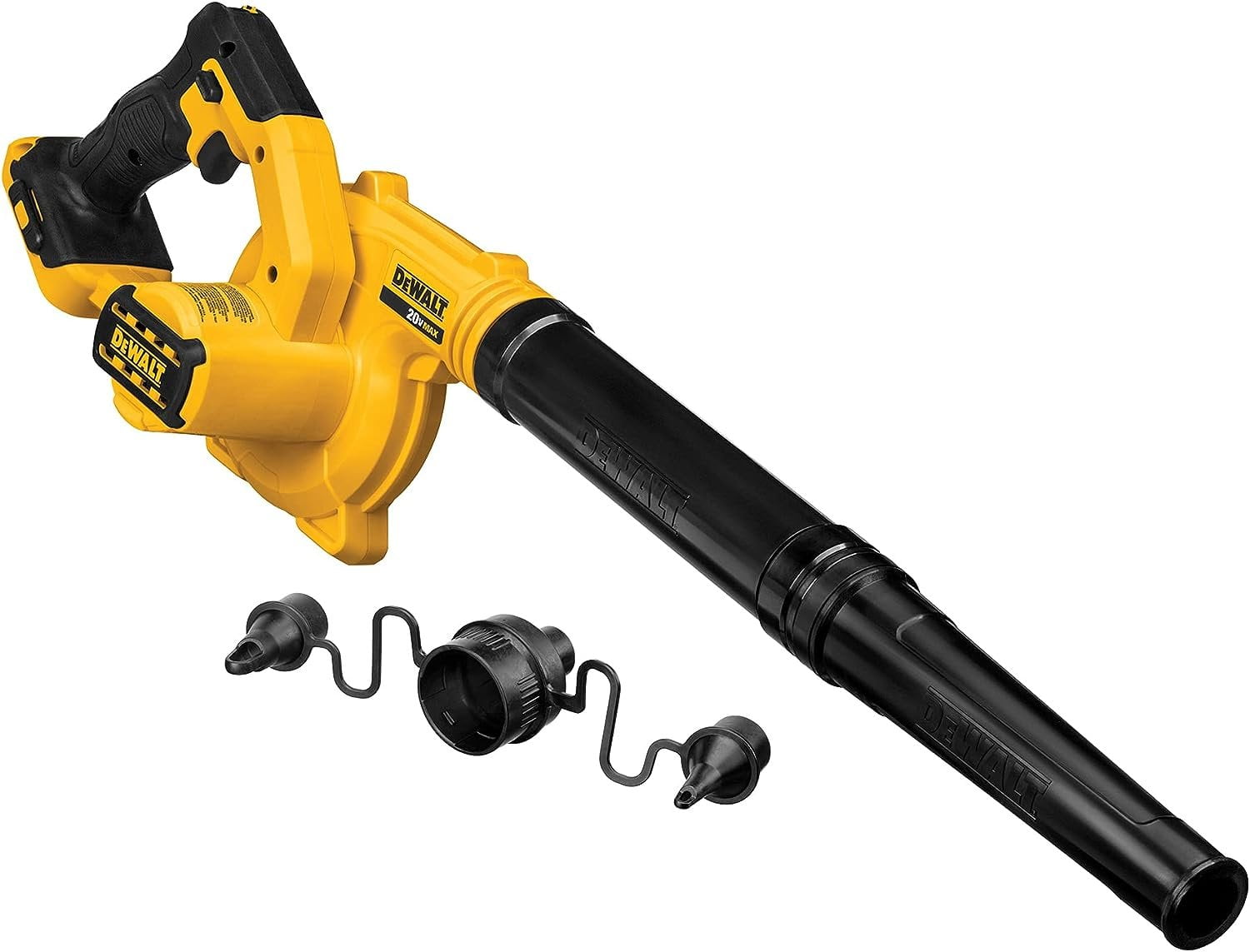 DEWALT 20V MAX Blower, 100 CFM Airflow, Variable Speed Switch, Includes Trigger Lock, Bare Tool Only DCE100B