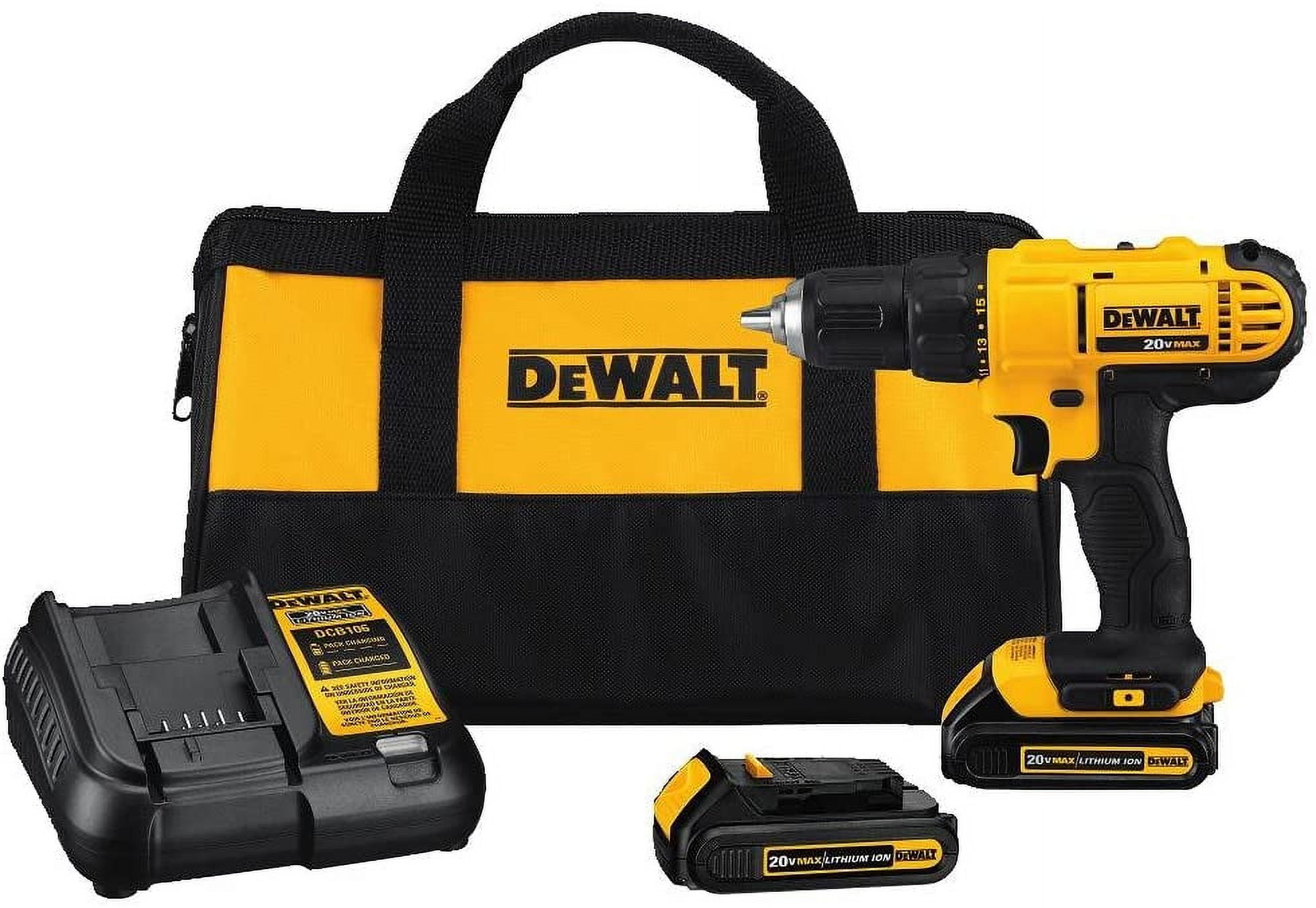 DEWALT DCD777C2 20-volt Max 1/2-in Brushless Cordless Drill (2-Batteries  Included and Charger Included)