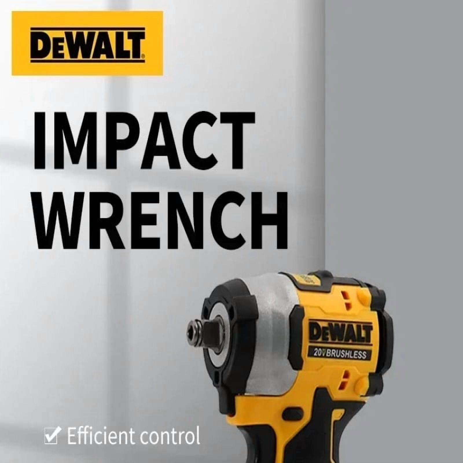 9947 Inpact DEWALT 20V MAX Cordless Impact Wrench, 1/2-Inch Drive, 406 Nm Torque ...