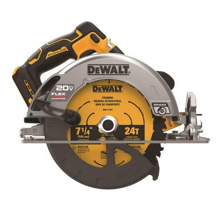DEWALT 20V MAX Cordless Brushless Circular Saw Kit with FLEXVOLT ADVANTAGE