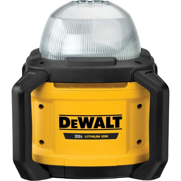 DEWALT 20V MAX LED Work Light DCL074 - Weatherproof, Cordless, Portable, Impact-Resistant