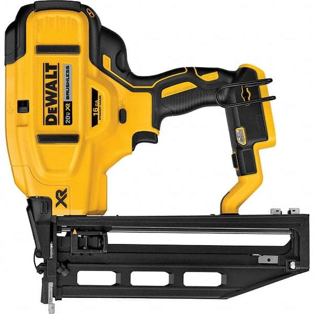 DEWALT 20V MAX XR Finish Nailer, Straight, 16GA DCN662B