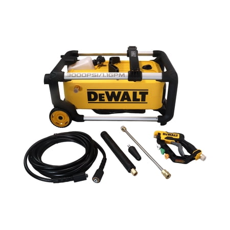 DEWALT 3000 PSI 1.1 GPM 15 Amp Cold Water Electric Pressure Washer with Internal Equipment Storage