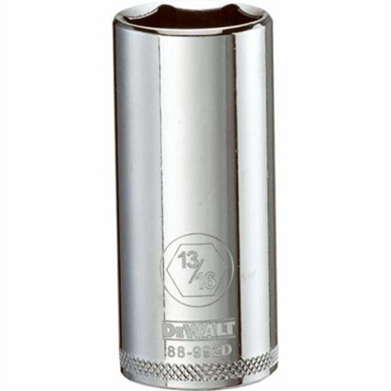 DEWALT DWMT88992OSP SAE Socket, Deep, 6-Point, 13/16-In., 3/8-In. Drive