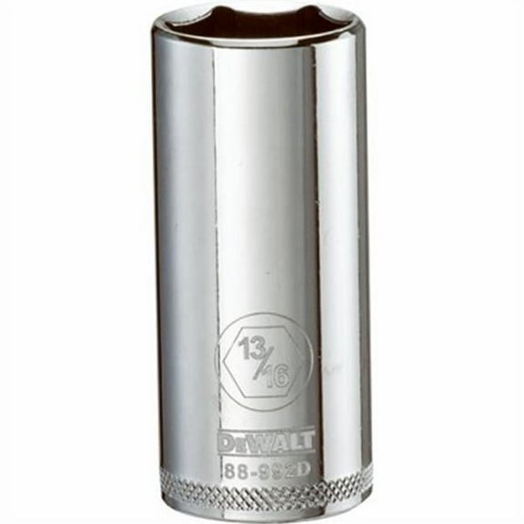 DEWALT 6-Point 3/8" Drive 1/4" Deep Socket