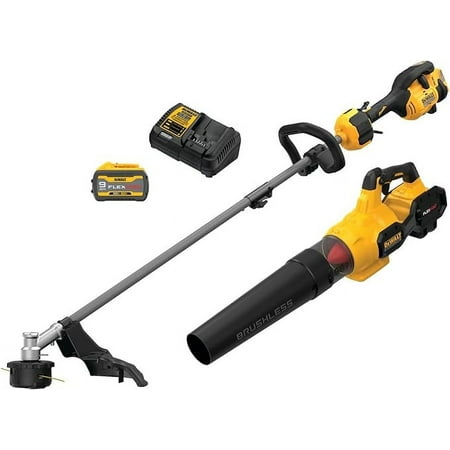 DeWalt FlexVolt 60V Max Brushless Attachment Capable String Trimmer/Axial Blower Combo Kit 1 ea