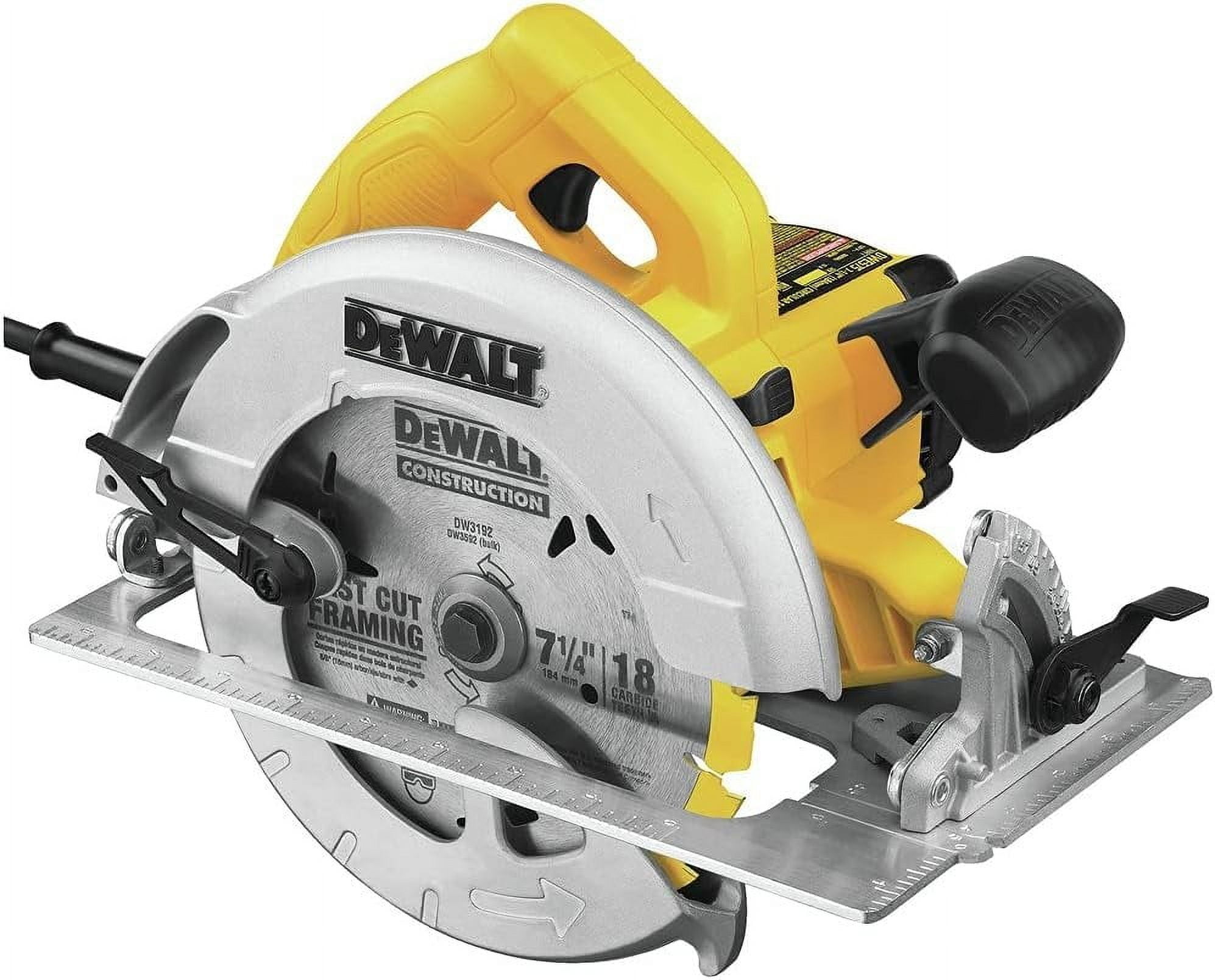 DEWALT 7-1/4" 24-Tooth Circular Saw Blade 2-Pack - PTFE Coated For Cool Cutting & Longer Life 1 thumbnail image