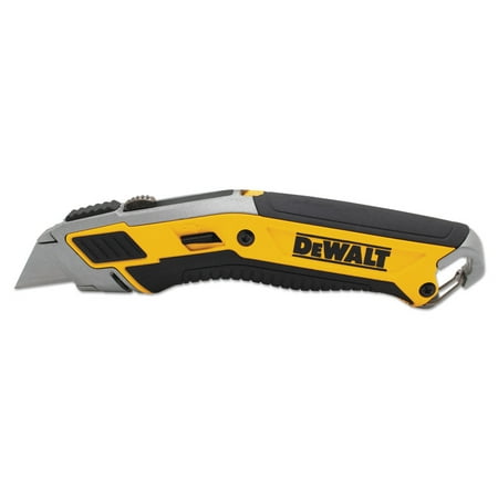 DEWALT 7" Retractable Utility Knife Black/Yellow 1 pk
