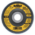 thumbnail image 1 of DEWALT 80 Grit Zirc Flap Abrasive Wheel, Brown, 1 of 2