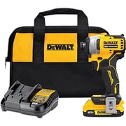 DEWALT ATOMIC 20V MAX Brushless 1/4 In. Compact Cordless Impact Driver Kit with 2.0 Ah Battery & Charger