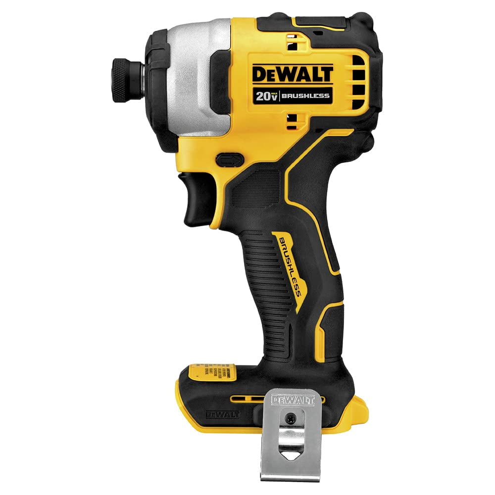 DEWALT ATOMIC 20V MAX* Impact Driver, Cordless, Compact, 1/4-Inch, Tool Only (DCF809B) C55