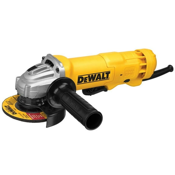 DEWALT Angle Grinder Tool, Paddle Switch, 4-1/2-Inch, 11-Amp (DWE402) , Black