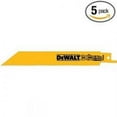 thumbnail image 1 of DEWALT DW4846 Reciprocating Saw Blade, 3/4 in W, 8 in L, 10/14 TPI - pack of 5, 1 of 1