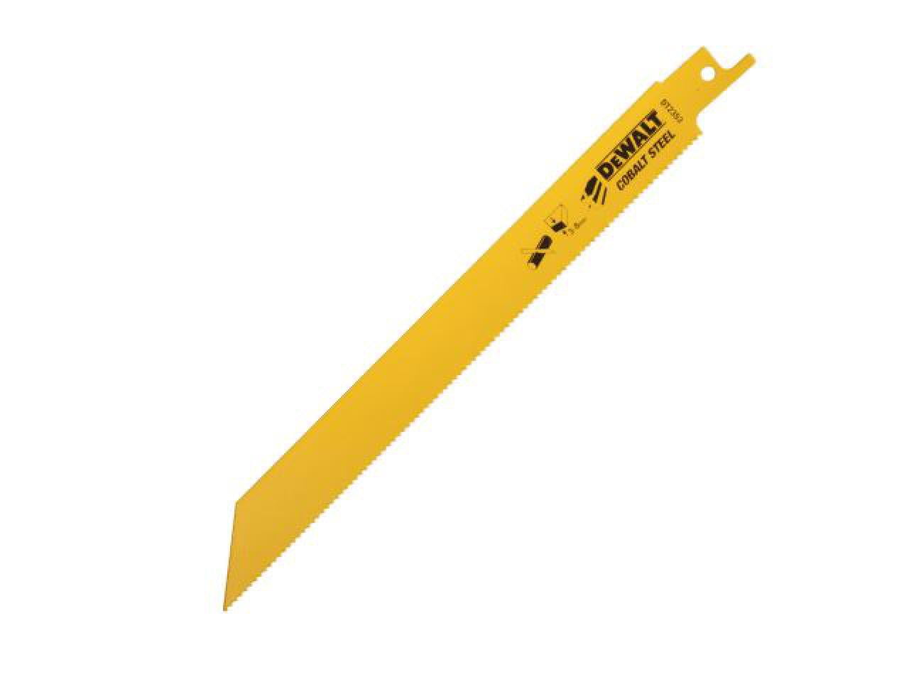 DEWALT - Bi-Metal Reciprocating Blade for Metal 203mm x 14 TPI (Pack 5)
