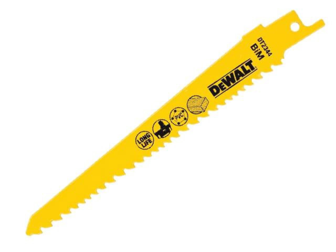 DEWALT - Bi-Metal Reciprocating Blade for Wood Cordless 152mm Pack of 5