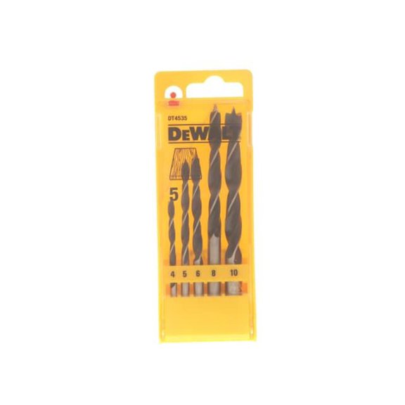 DEWALT - Brad Point Drill Bit Set, 5 Piece