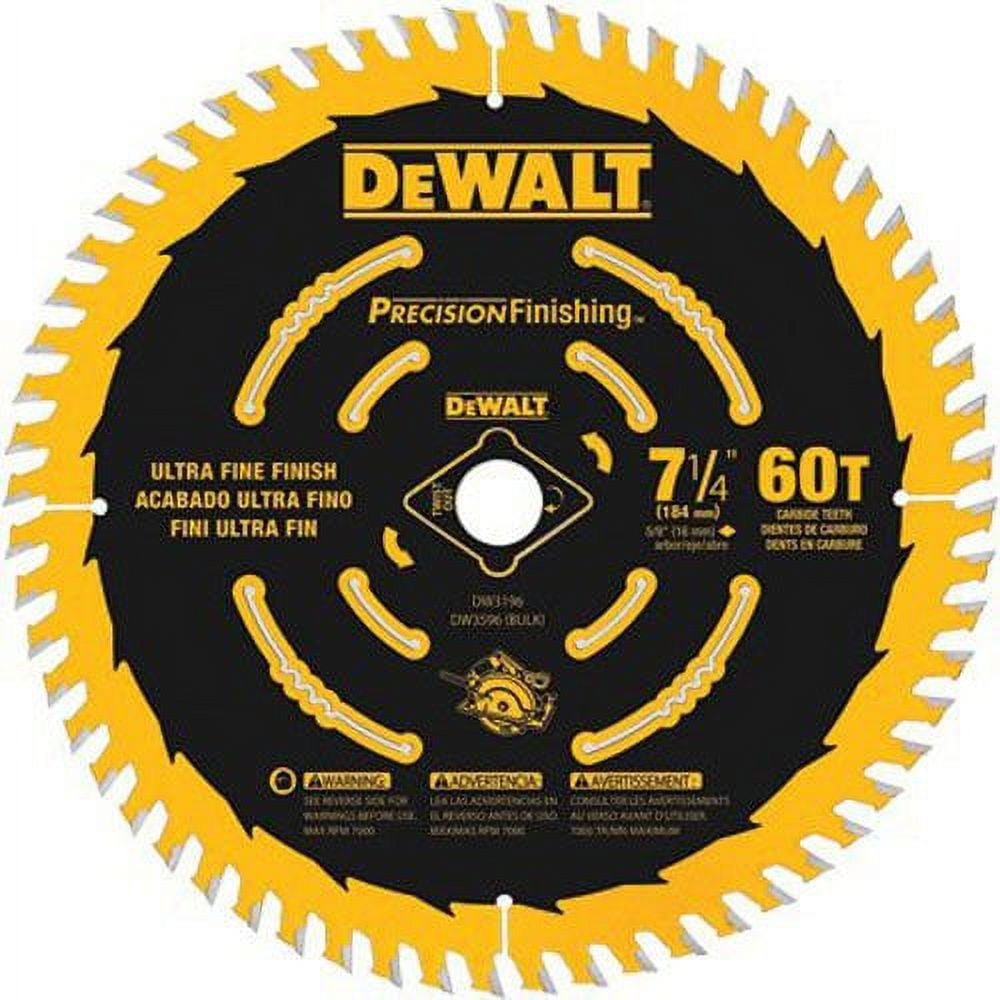 Dewalt 10 inch 60 tooth saw blade sale