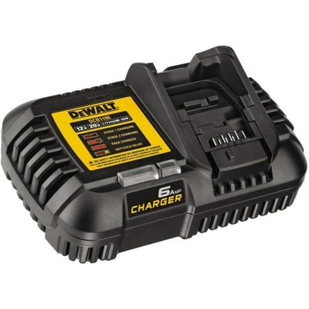 DEWALT DCB1106 6 Amp Charger for 12V MAX, 20V MAX and FLEXVOLT Batteries