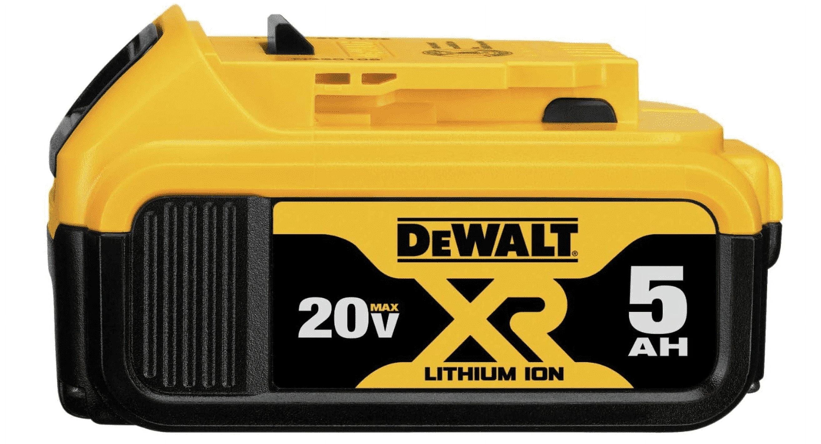 DEWALT 20V Max XR Lithium Ion Battery, 2-Pack, Lightweight