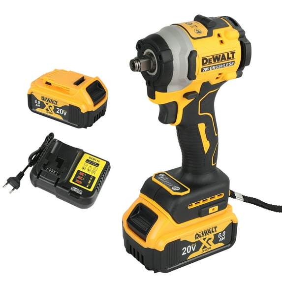 DEWALT DCF850 Impact Wrench Electric Wrench 20V Lithium Battery Brushless Battery Impact Wrench High Torque Tool