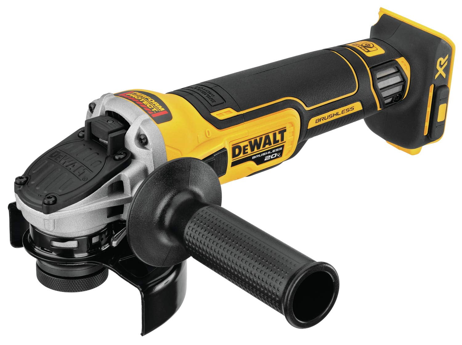 DEWALT DCG405 Brushless Angle Grinder, Grinding Tool, Cordless Electric Impact, 20V, M14, 9000 RPM , 125mm,Bare Tool Only