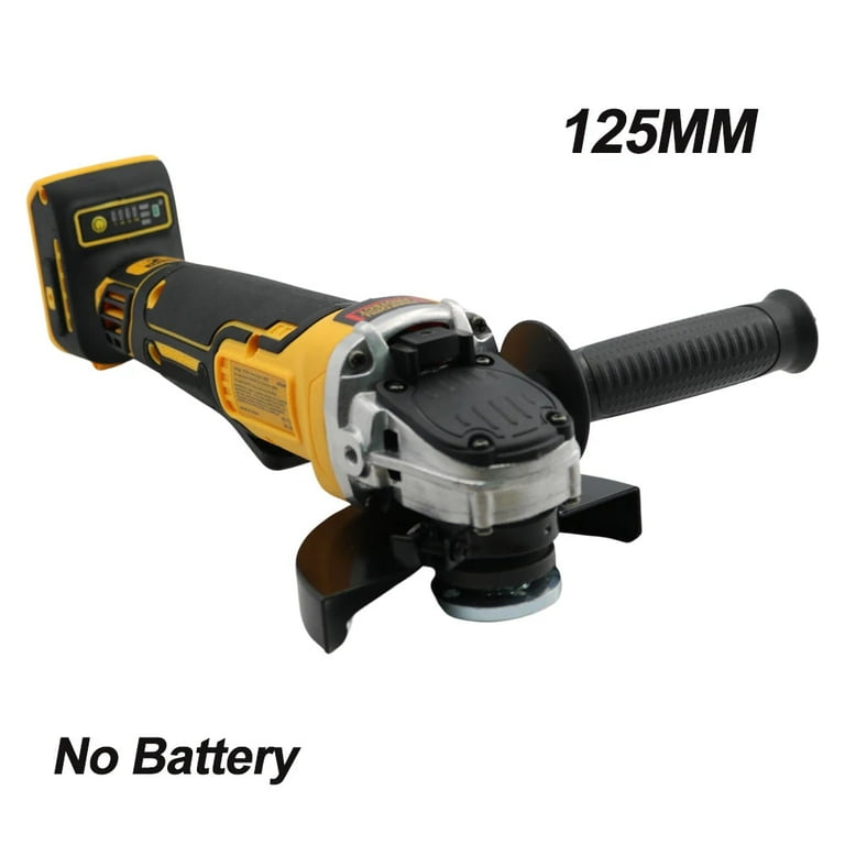 Brushless Cordless Angle Grinder For DeWalt 20V Batteries | 3-Speed Metal Cutting & Grinding Tool