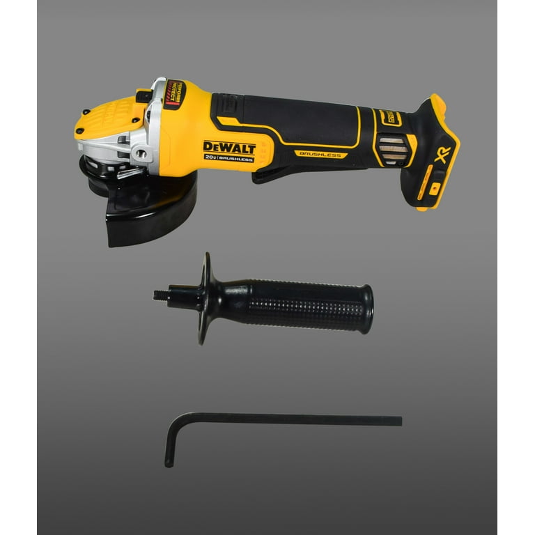 20-Volt MAX XR Cordless Brushless 1/2 in. Drill/Driver Kit with FREE 20-Volt Cordless 4-1/2 to 5 in. Grinder 20-Volt MAX XR Cordless Brushless 1/2 in. Drill/Driver Kit with FREE 20-Volt Cordless 4-1/2 to 5 in. Grinder