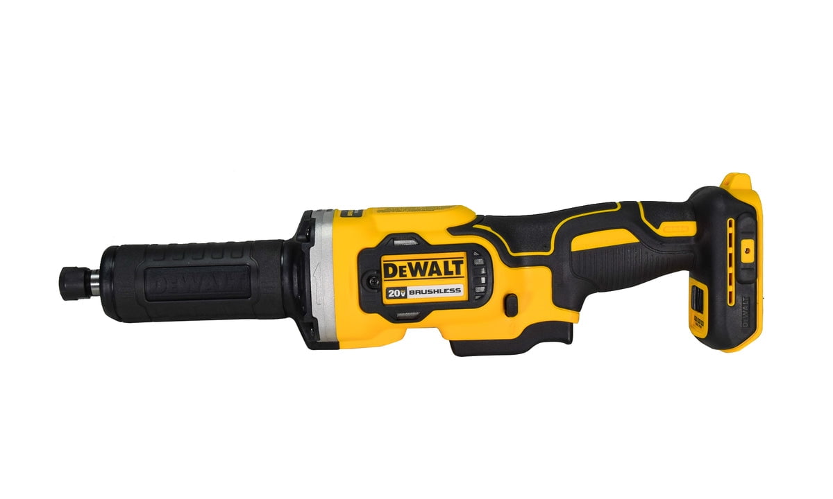 DEWALT 20V MAX Brushless 1-1/2 in Die Grinder (DCG426B) – 1/4 in Collet, Variable Speed, LED Light, Tool Only