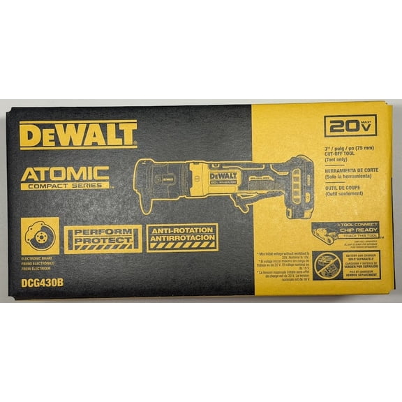 DEWALT DCG430B 20V MAX Cordless 3 in. Cut-Off Tool