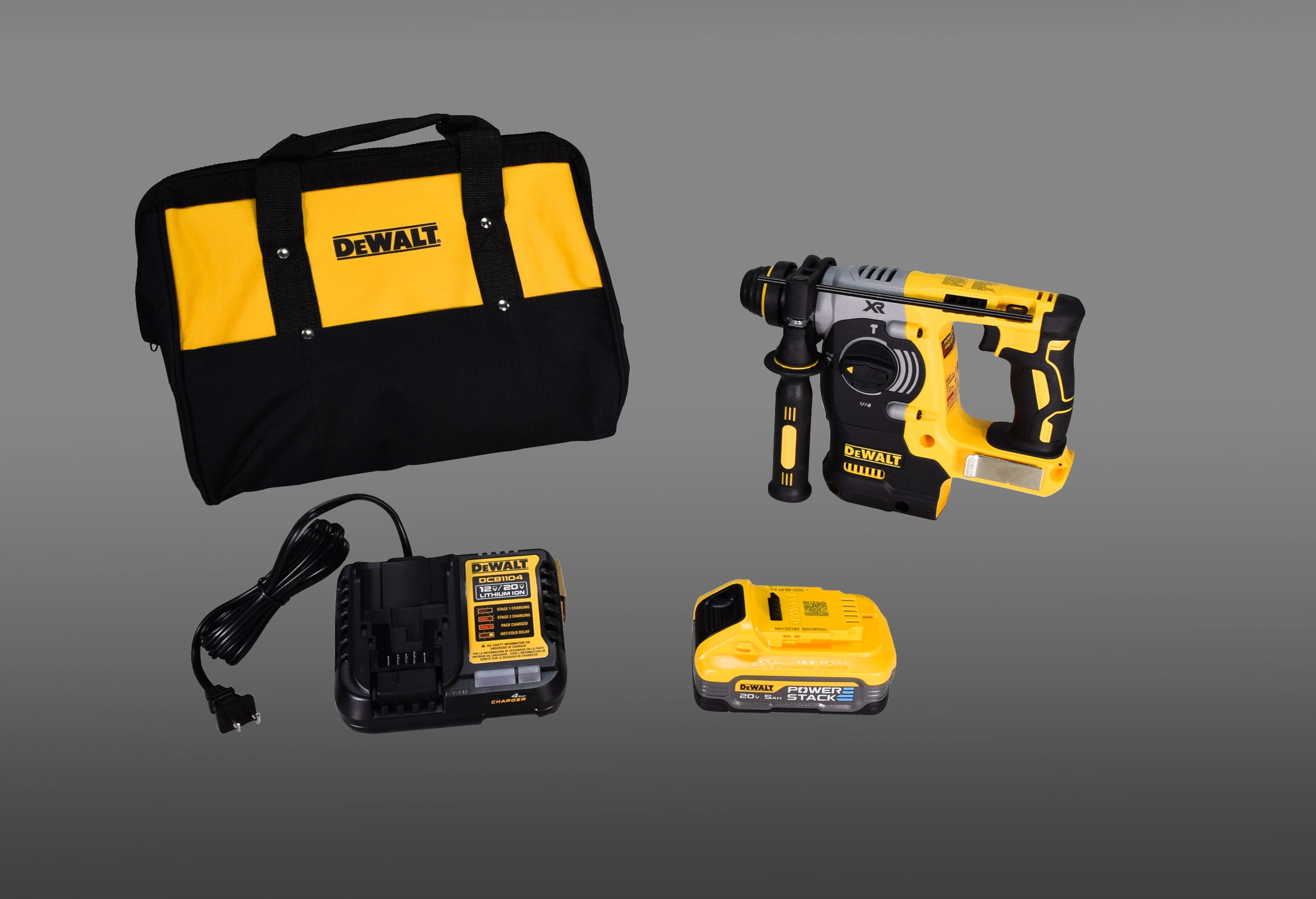 DEWALT DCH273H1, 20V, 5.0Ah Cordless SDS Rotary Hammer 5.0Ah Battery