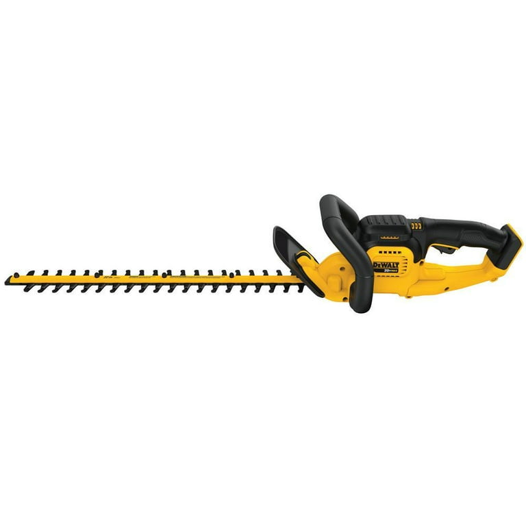DEWALT DCHT820B 20 Volt Max Cordless Hedge Trimmer Tool with Laser Cut Blade Walmart