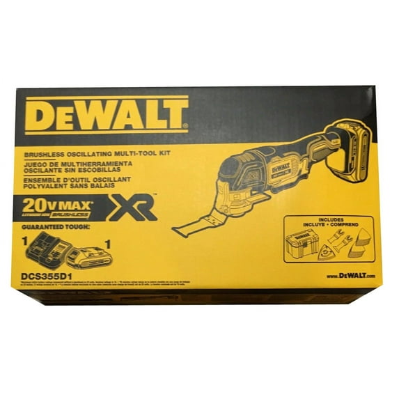 DEWALT DCS355D1 20V XR Lithium-Ion Oscillating Multi-Tool Kit