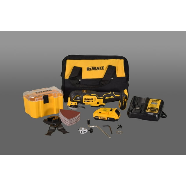 DEWALT DCS356 MAX XR, 20V, Cordless Brushless Oscillating Power Tool, 2.0Ah, 20000 OPM