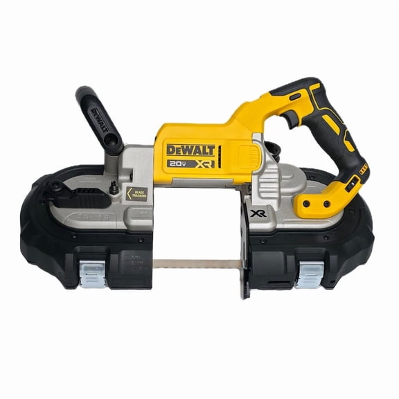 DEWALT 20V MAX Brushless Cordless Deep Cut Band Saw (DCS374B) 5 in Cutting Capacity, Variable Speed, LED Light, Tool Only