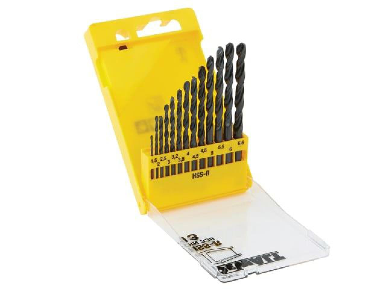 DEWALT - DT5912 HSS Jobber Drill Bit Set, 13 Piece